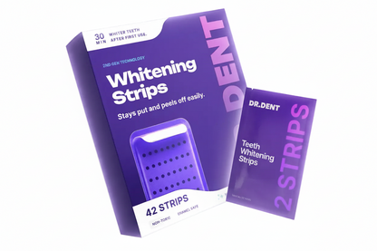 Purple Teeth Whitening Strips